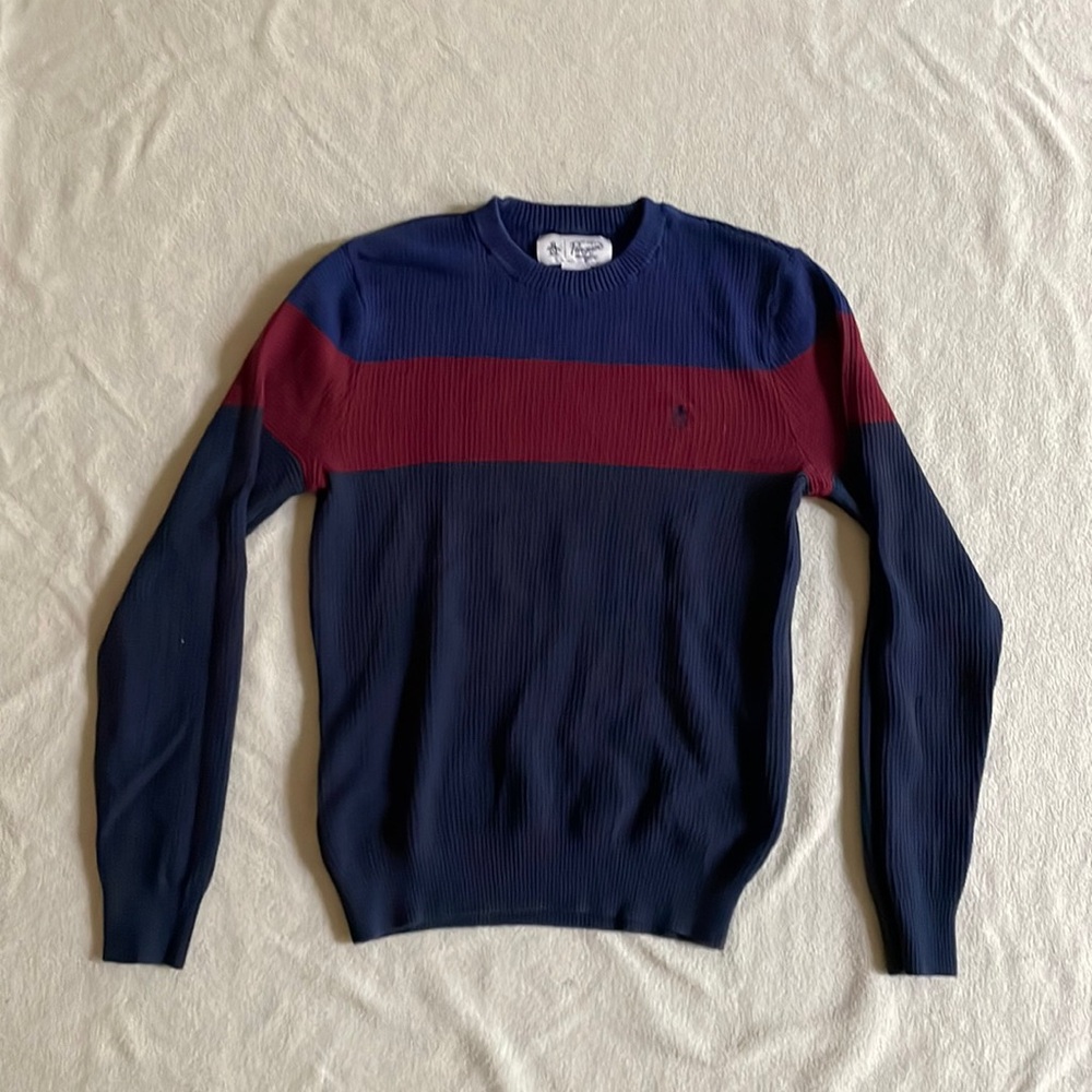 S MENS Penguin sweater waffle knit